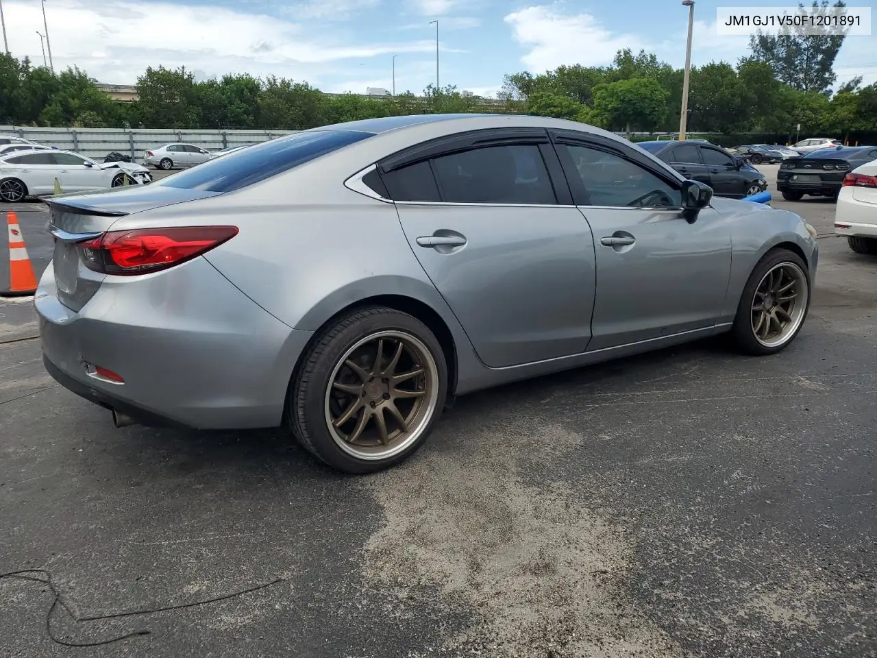 2015 Mazda 6 Touring VIN: JM1GJ1V50F1201891 Lot: 62757235