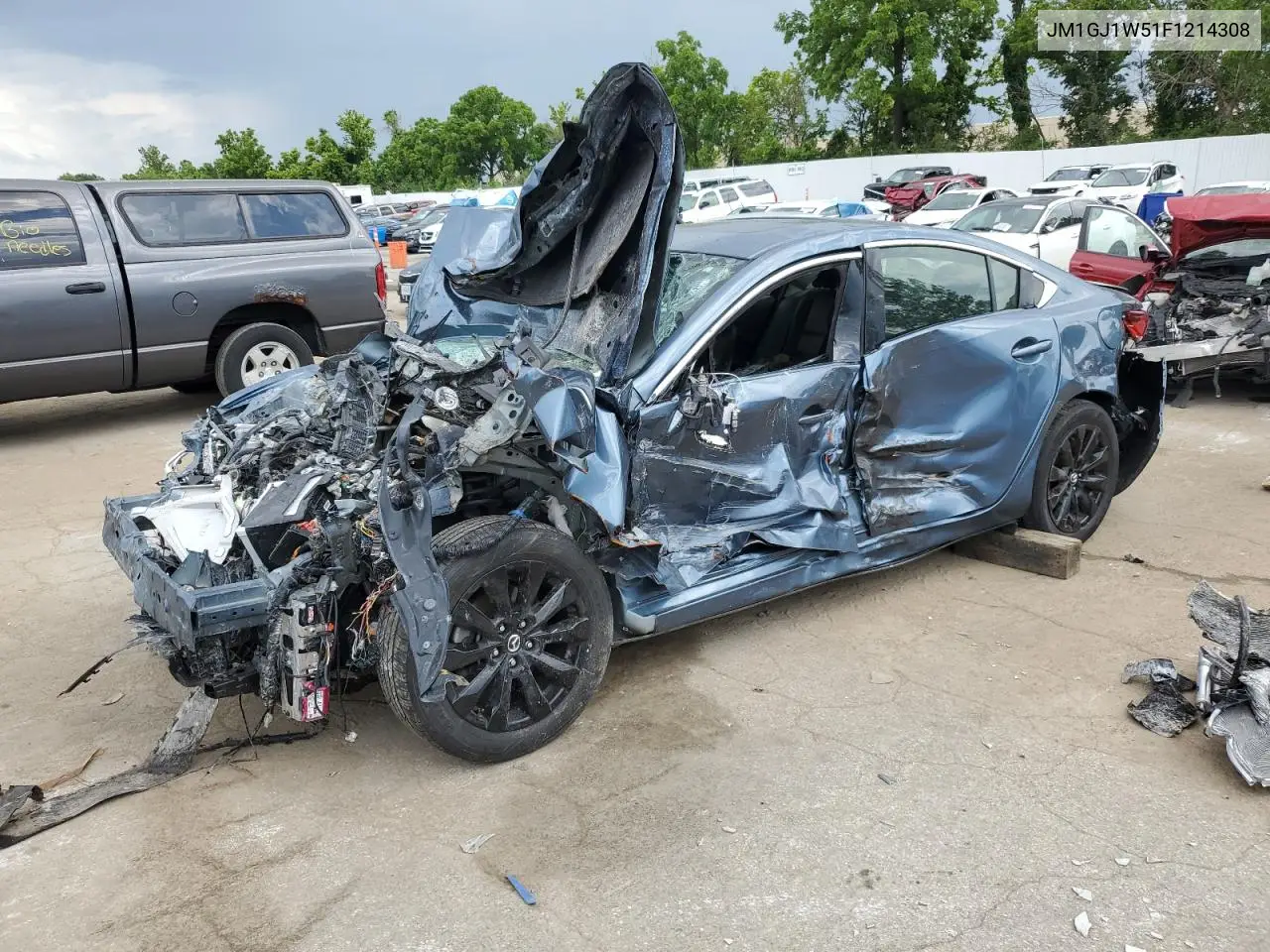 2015 Mazda 6 Grand Touring VIN: JM1GJ1W51F1214308 Lot: 62762885