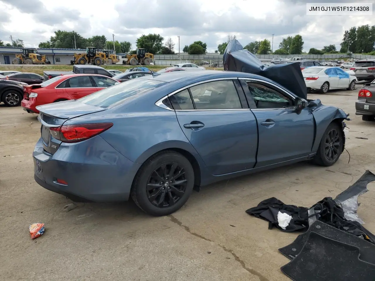 2015 Mazda 6 Grand Touring VIN: JM1GJ1W51F1214308 Lot: 62762885