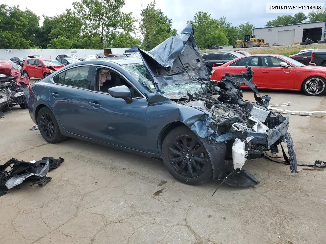 2015 Mazda 6 Grand Touring VIN: JM1GJ1W51F1214308 Lot: 62762885