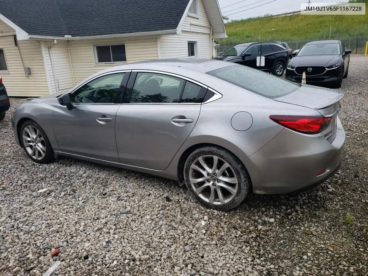2015 Mazda 6 Touring VIN: JM1GJ1V65F1167228 Lot: 62947525