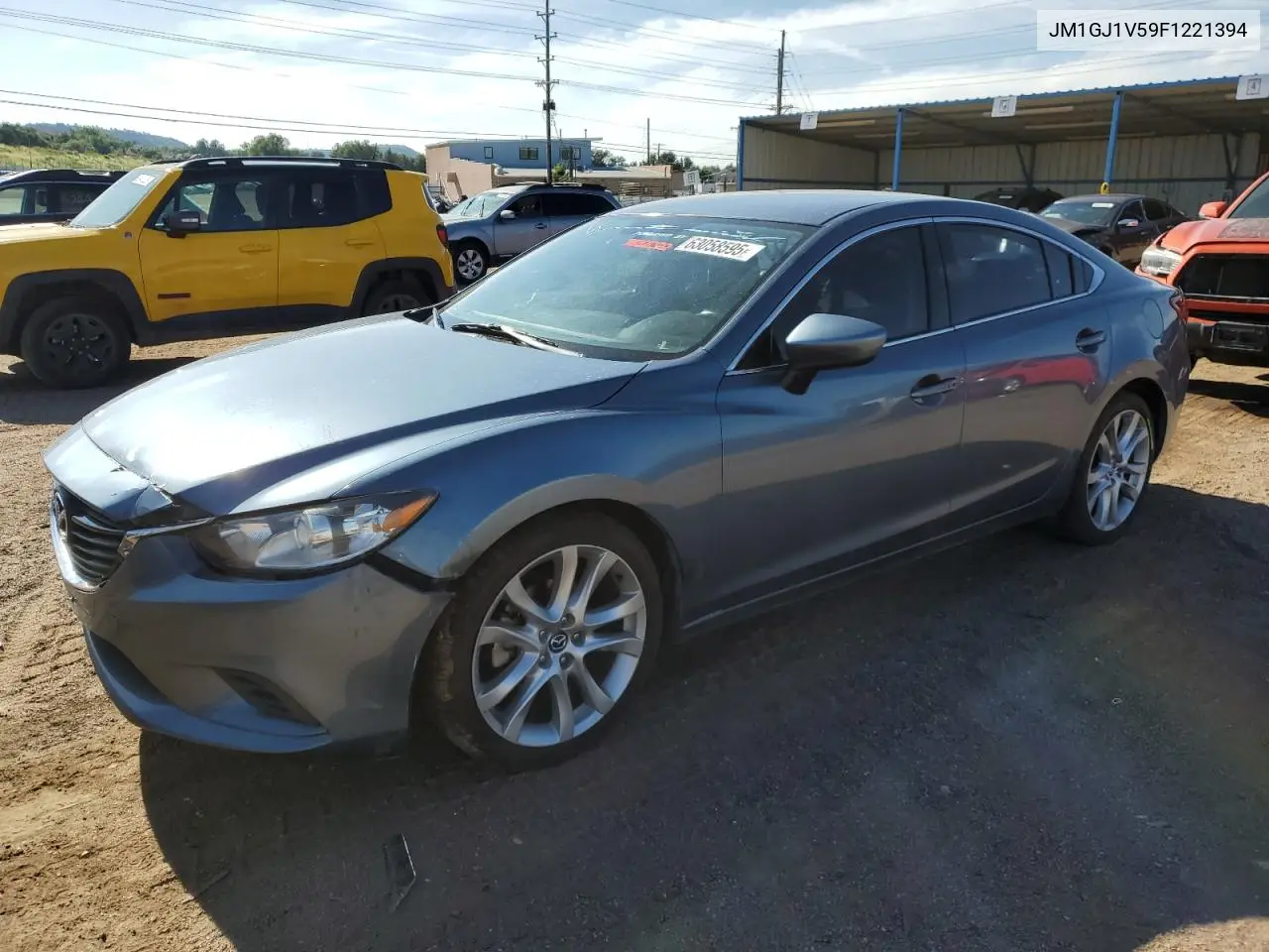 2015 Mazda 6 Touring VIN: JM1GJ1V59F1221394 Lot: 63058595