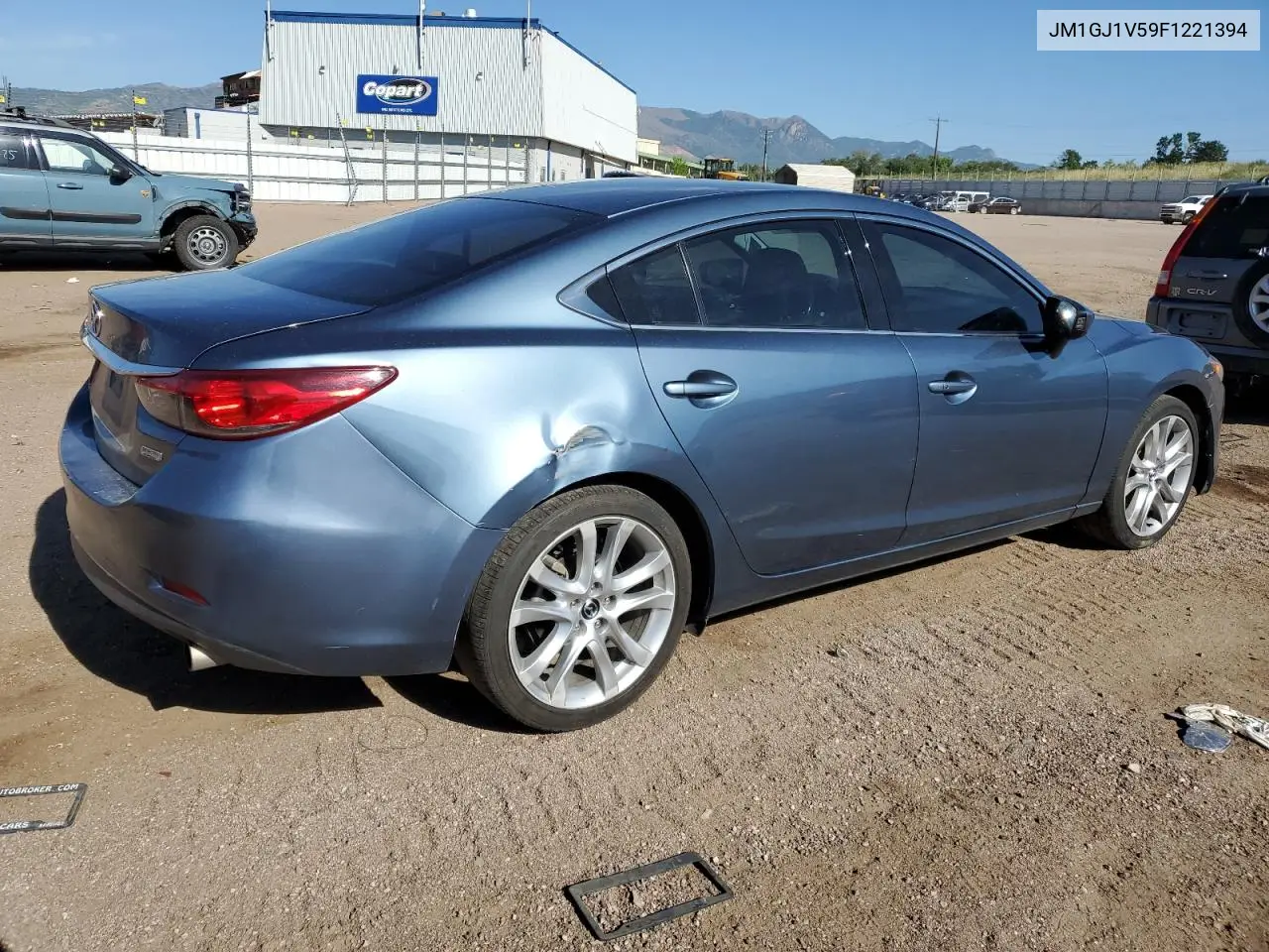 2015 Mazda 6 Touring VIN: JM1GJ1V59F1221394 Lot: 63058595