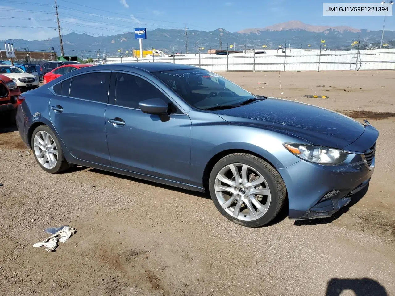 2015 Mazda 6 Touring VIN: JM1GJ1V59F1221394 Lot: 63058595