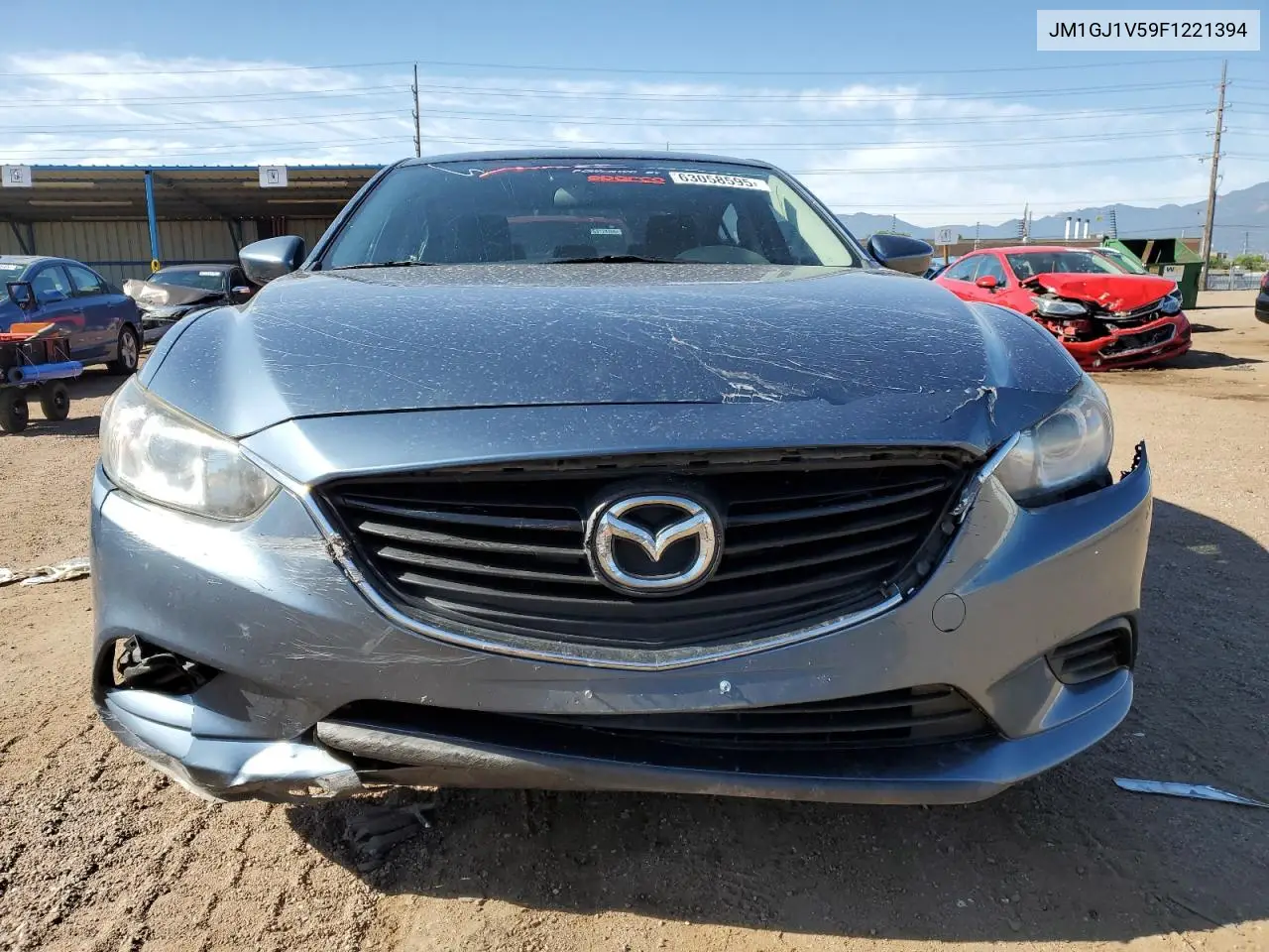 2015 Mazda 6 Touring VIN: JM1GJ1V59F1221394 Lot: 63058595