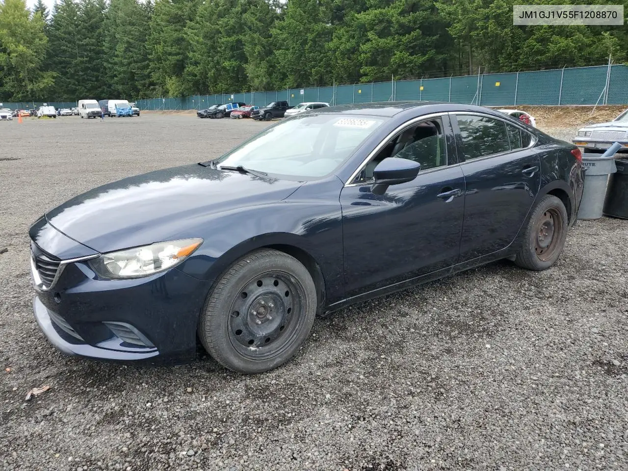 2015 Mazda 6 Touring VIN: JM1GJ1V55F1208870 Lot: 63086255