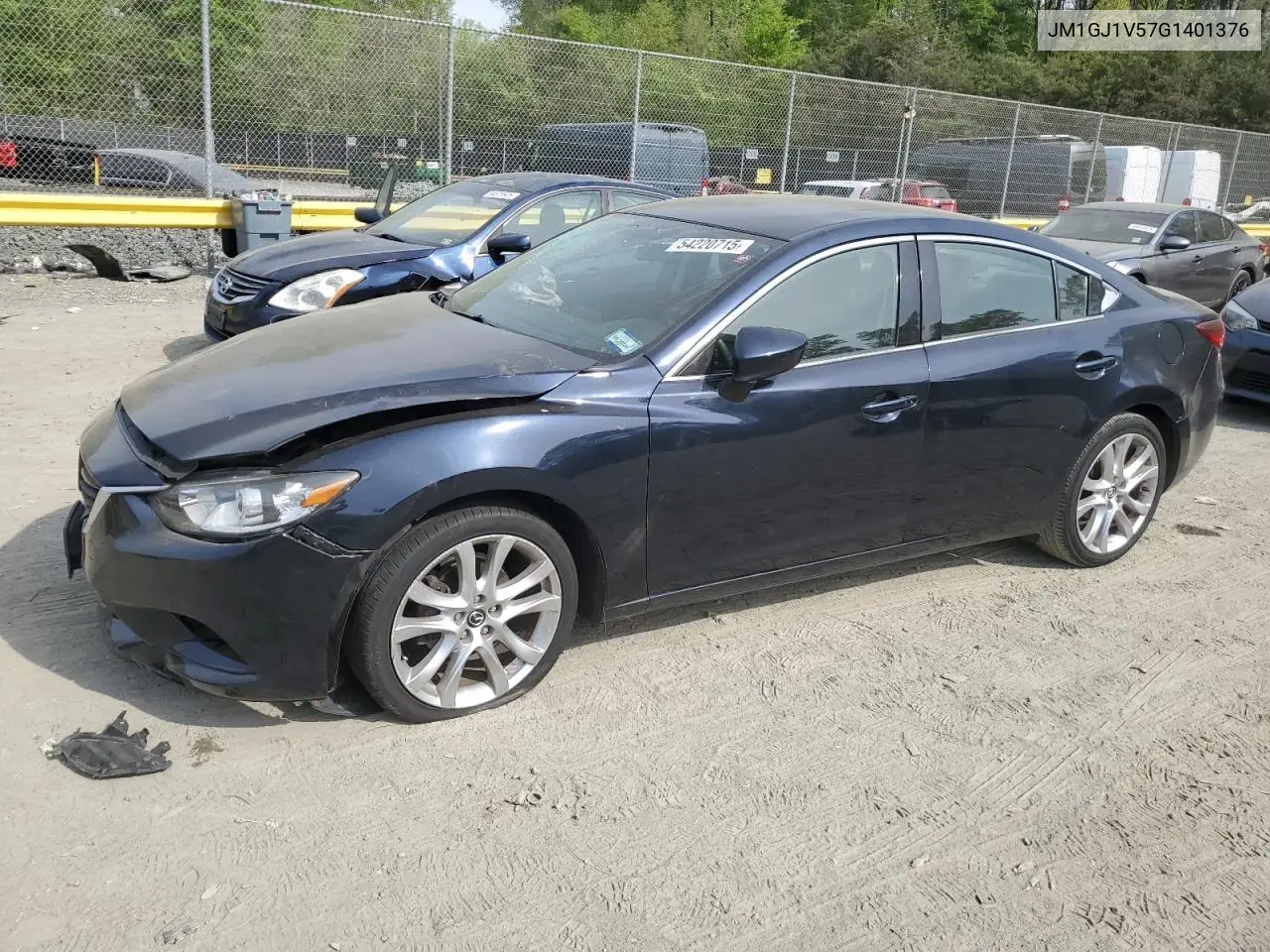 2016 Mazda 6 Touring VIN: JM1GJ1V57G1401376 Lot: 54220715