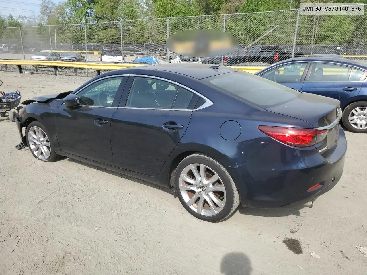 2016 Mazda 6 Touring VIN: JM1GJ1V57G1401376 Lot: 54220715