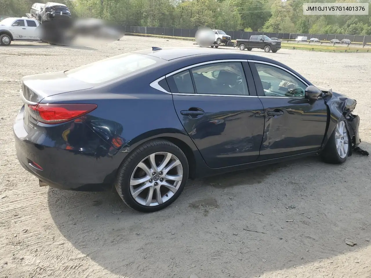 2016 Mazda 6 Touring VIN: JM1GJ1V57G1401376 Lot: 54220715