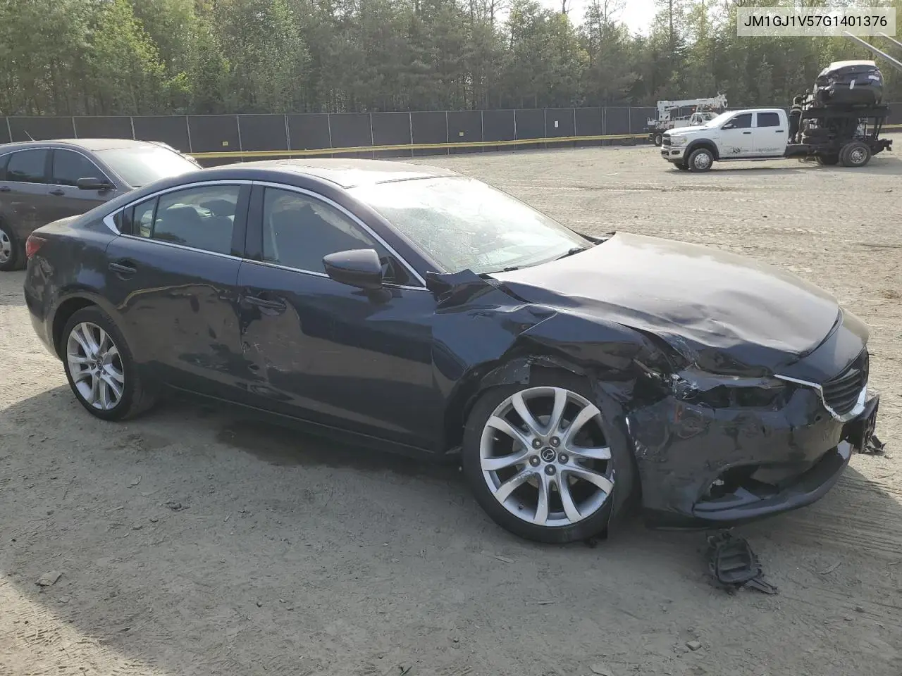 2016 Mazda 6 Touring VIN: JM1GJ1V57G1401376 Lot: 54220715