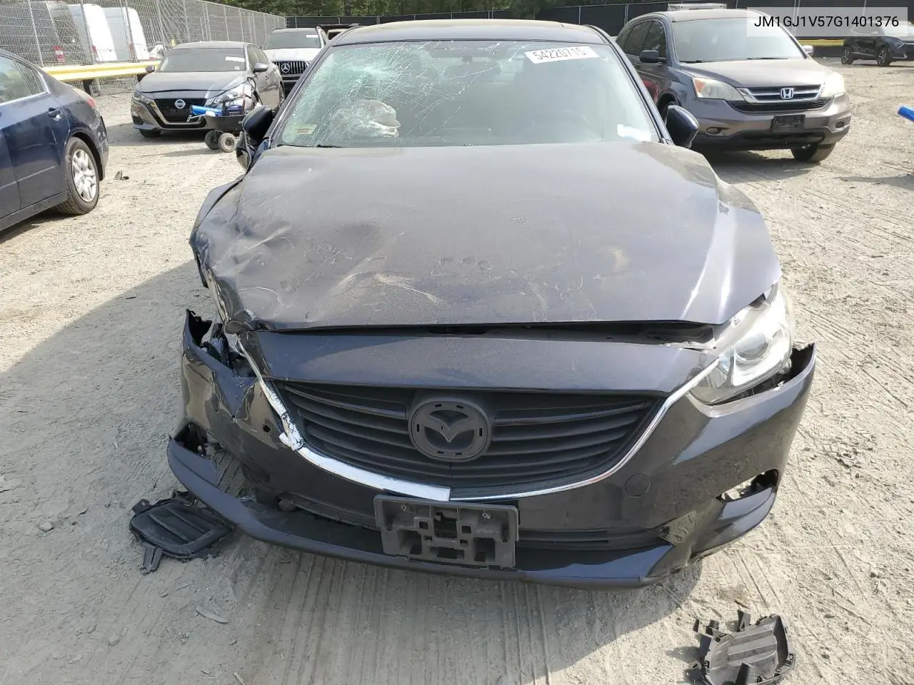 2016 Mazda 6 Touring VIN: JM1GJ1V57G1401376 Lot: 54220715
