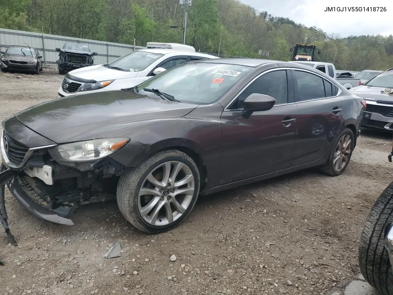2016 Mazda 6 Touring VIN: JM1GJ1V55G1418726 Lot: 54484765