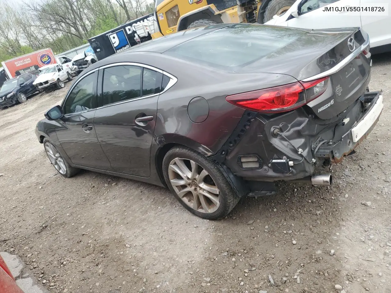 2016 Mazda 6 Touring VIN: JM1GJ1V55G1418726 Lot: 54484765