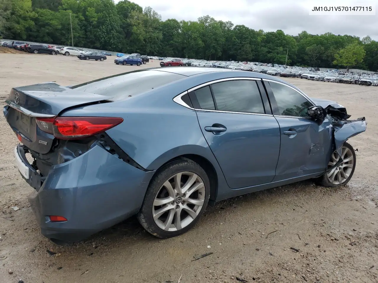 2016 Mazda 6 Touring VIN: JM1GJ1V57G1477115 Lot: 56238245