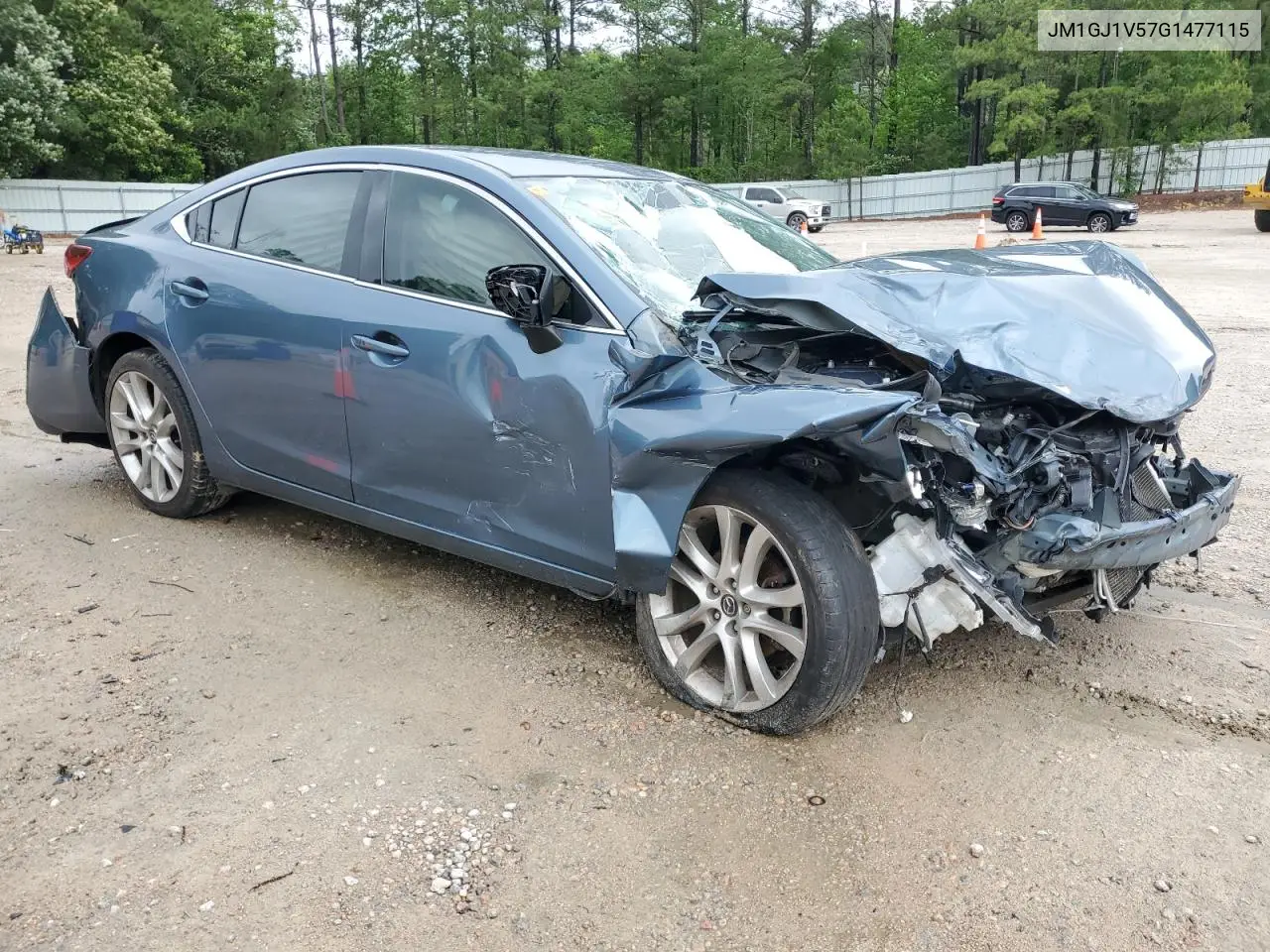 2016 Mazda 6 Touring VIN: JM1GJ1V57G1477115 Lot: 56238245
