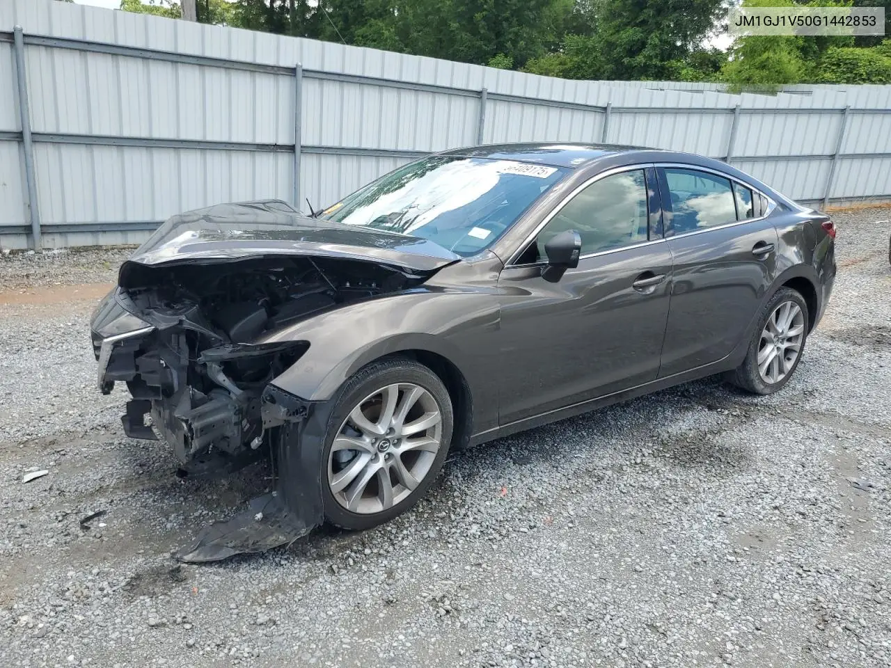 2016 Mazda 6 Touring VIN: JM1GJ1V50G1442853 Lot: 56409175
