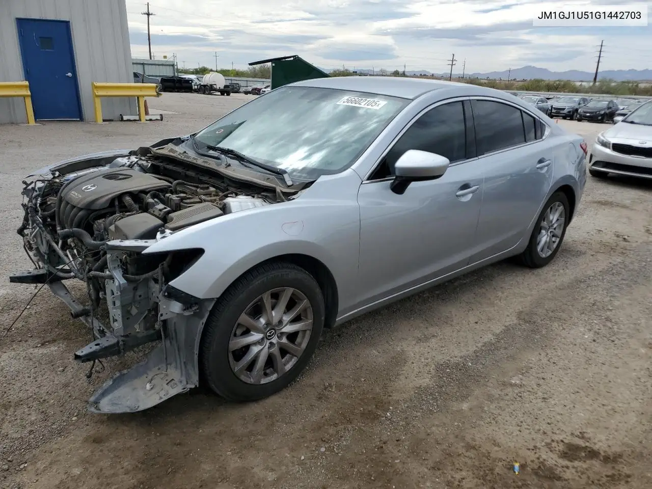 2016 Mazda 6 Sport VIN: JM1GJ1U51G1442703 Lot: 56602105