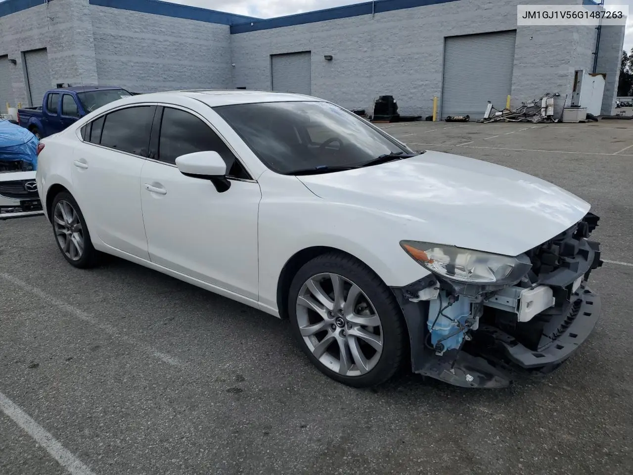 2016 Mazda 6 Touring VIN: JM1GJ1V56G1487263 Lot: 56971665