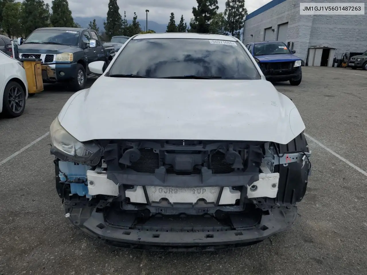 2016 Mazda 6 Touring VIN: JM1GJ1V56G1487263 Lot: 56971665