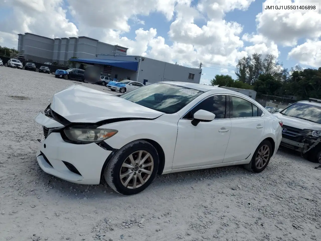 2016 Mazda 6 Sport VIN: JM1GJ1U55G1406898 Lot: 61195145