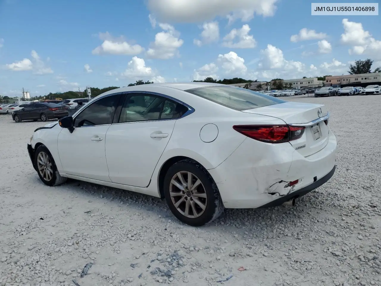 2016 Mazda 6 Sport VIN: JM1GJ1U55G1406898 Lot: 61195145
