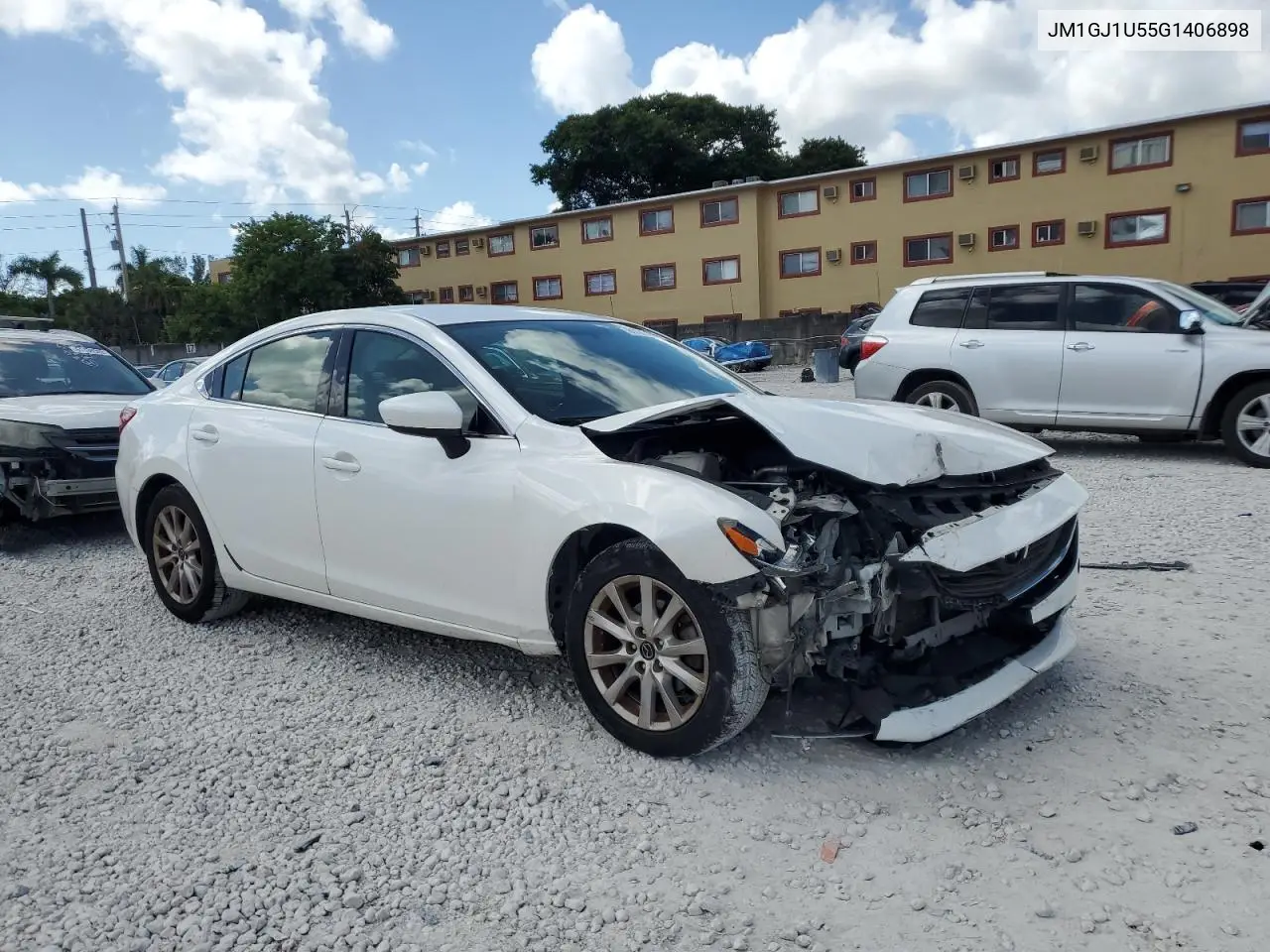 2016 Mazda 6 Sport VIN: JM1GJ1U55G1406898 Lot: 61195145
