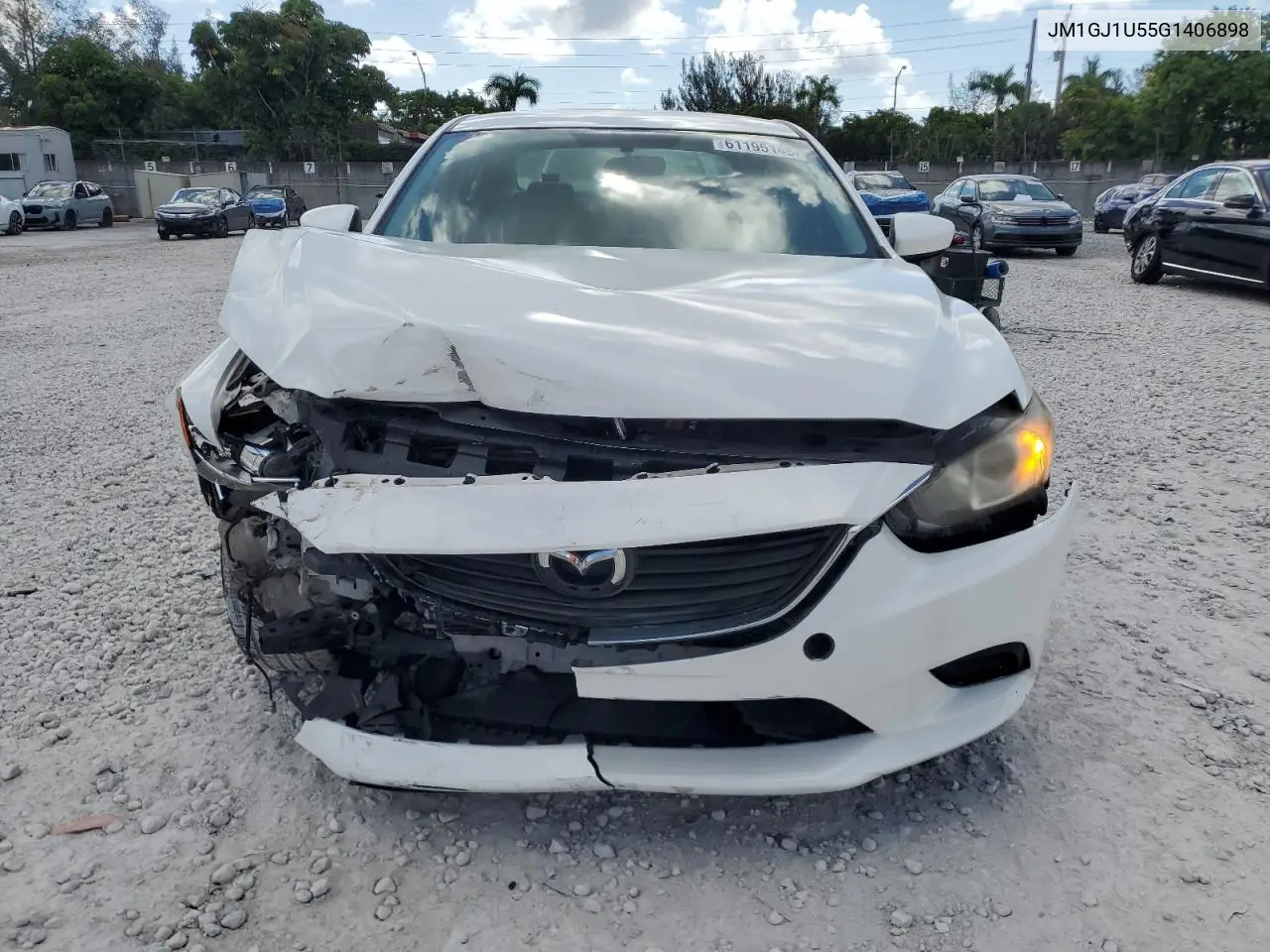 2016 Mazda 6 Sport VIN: JM1GJ1U55G1406898 Lot: 61195145