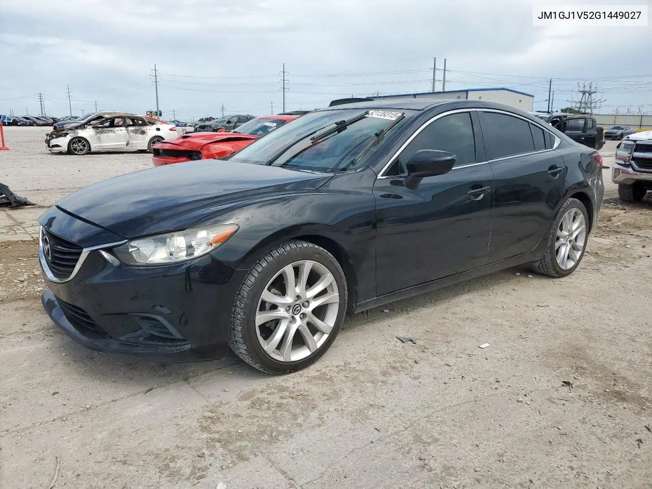 2016 Mazda 6 Touring VIN: JM1GJ1V52G1449027 Lot: 62139315