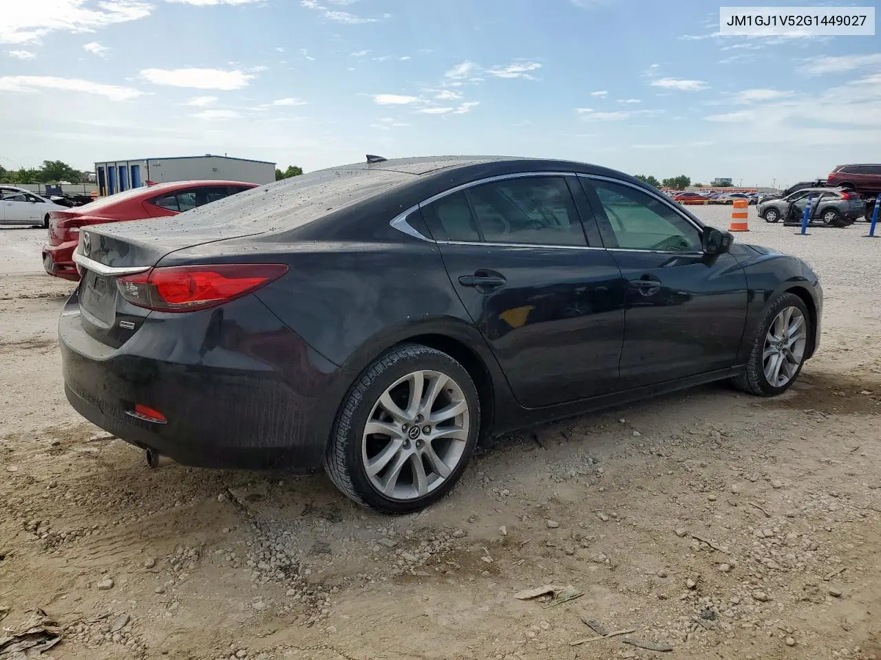 2016 Mazda 6 Touring VIN: JM1GJ1V52G1449027 Lot: 62139315