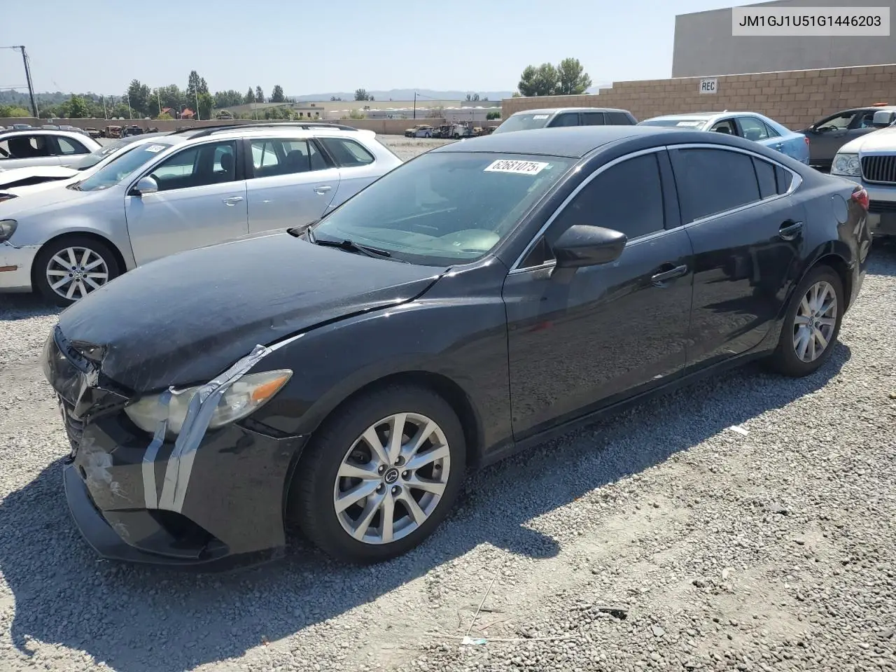 2016 Mazda 6 Sport VIN: JM1GJ1U51G1446203 Lot: 62681075