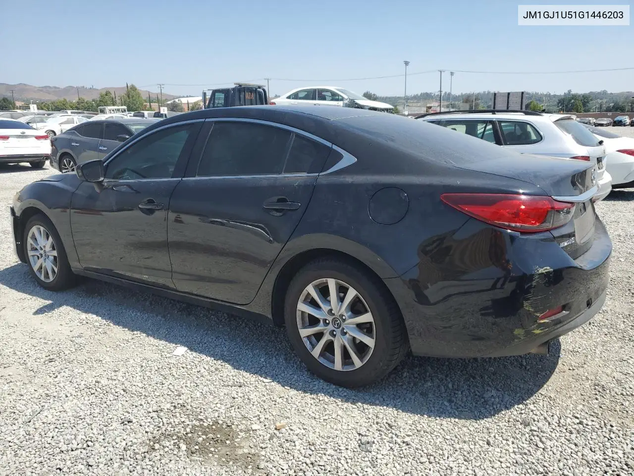 2016 Mazda 6 Sport VIN: JM1GJ1U51G1446203 Lot: 62681075