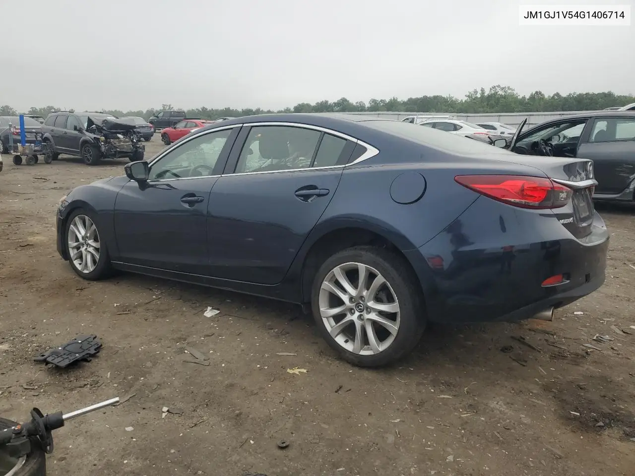 2016 Mazda 6 Touring VIN: JM1GJ1V54G1406714 Lot: 62750505