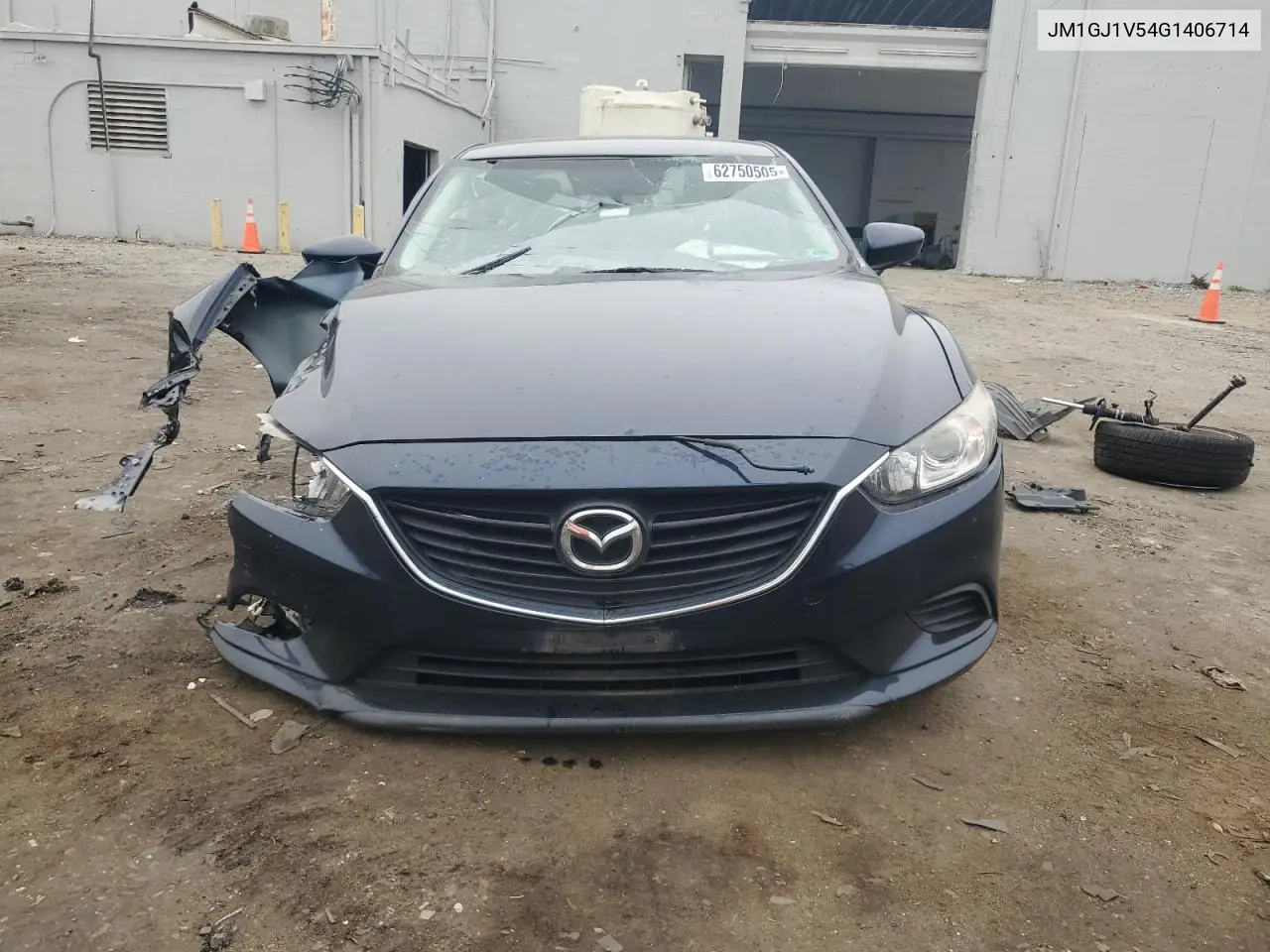 2016 Mazda 6 Touring VIN: JM1GJ1V54G1406714 Lot: 62750505