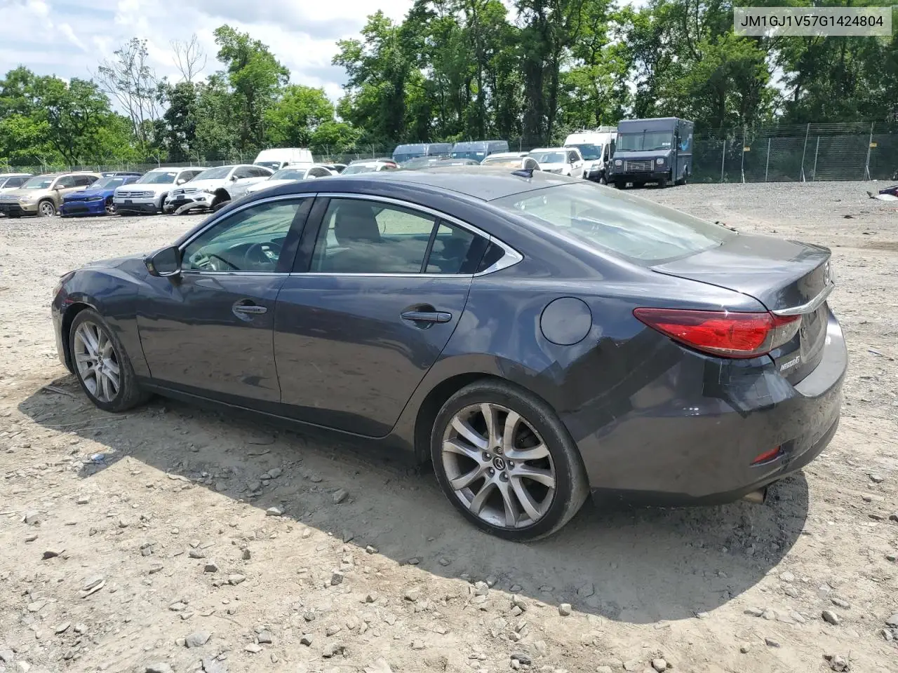 2016 Mazda 6 Touring VIN: JM1GJ1V57G1424804 Lot: 62788195