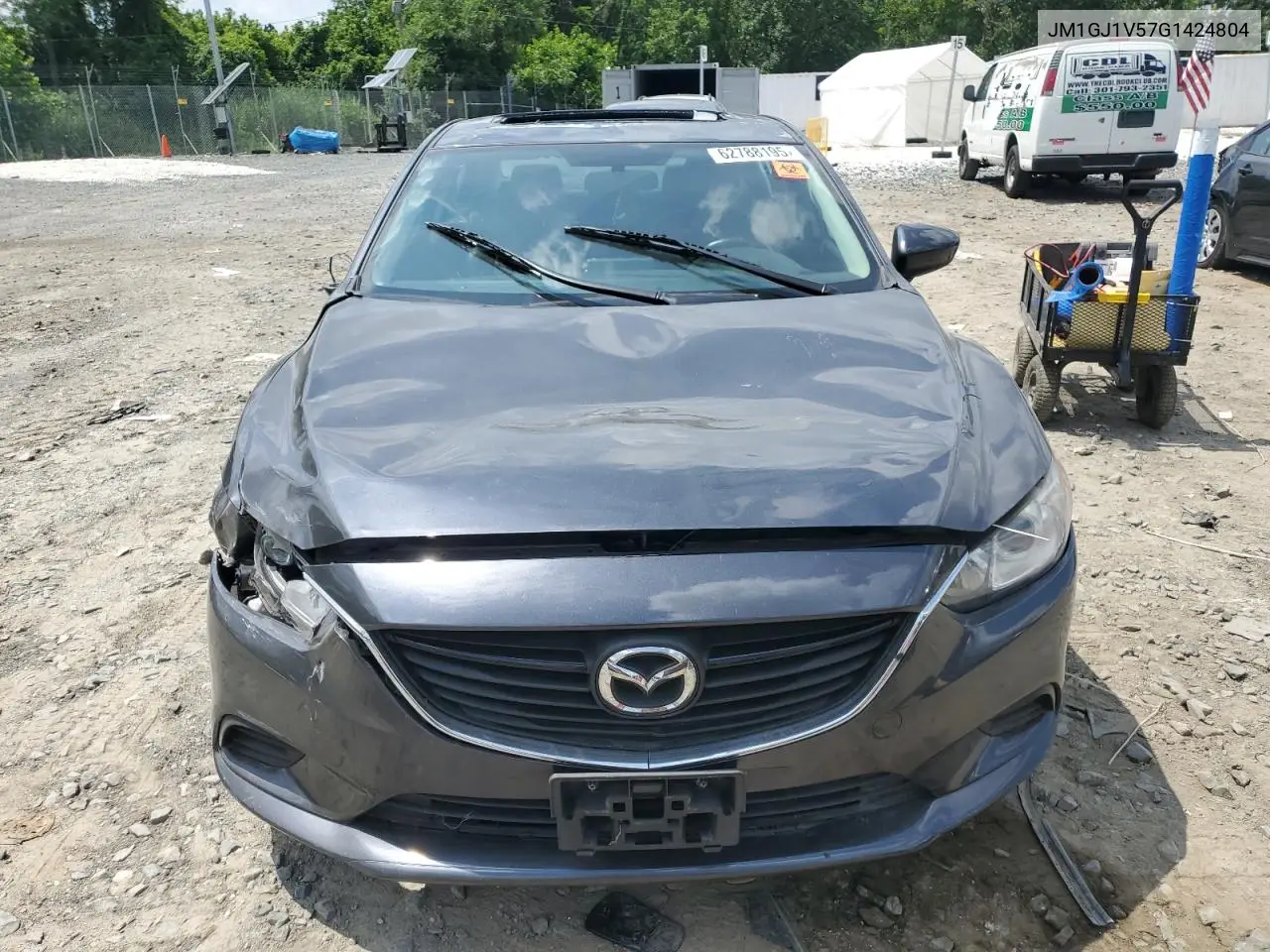2016 Mazda 6 Touring VIN: JM1GJ1V57G1424804 Lot: 62788195
