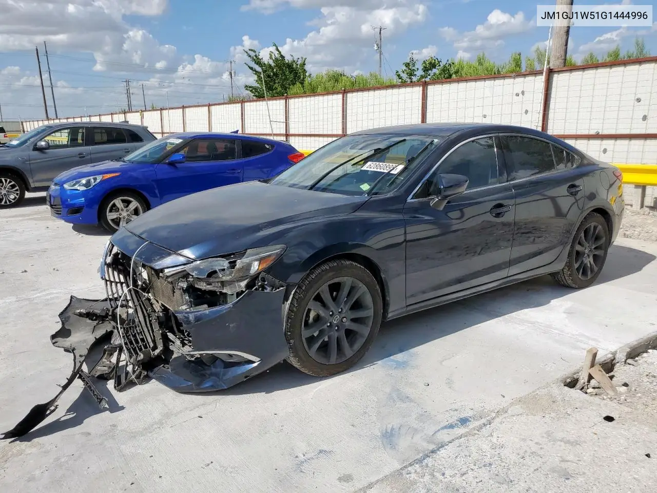2016 Mazda 6 Grand Touring VIN: JM1GJ1W51G1444996 Lot: 62860895