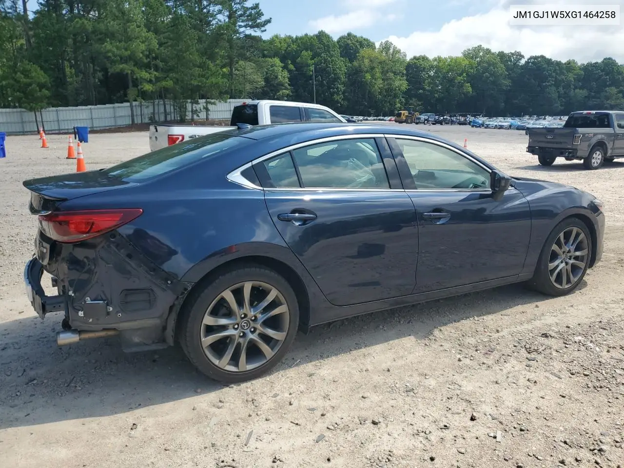2016 Mazda 6 Grand Touring VIN: JM1GJ1W5XG1464258 Lot: 63211455