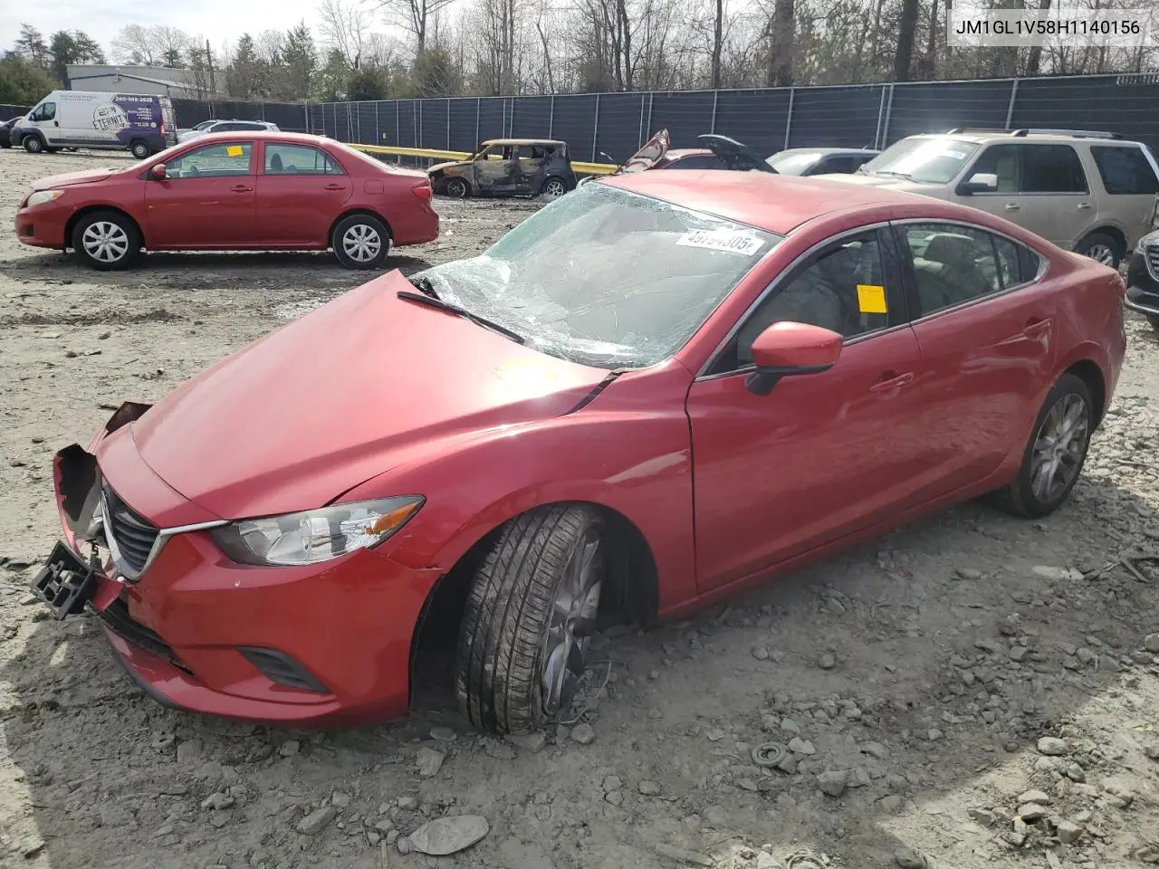 jm1gl1v58h1140156 JM1GL1V58H1140156 2017 Mazda 6 Touring