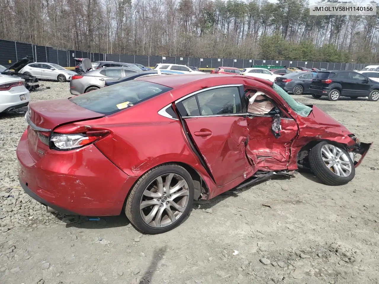 jm1gl1v58h1140156 JM1GL1V58H1140156 2017 Mazda 6 Touring