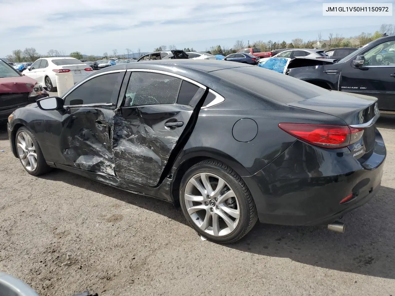 2017 Mazda 6 Touring VIN: JM1GL1V50H1150972 Lot: 54177755