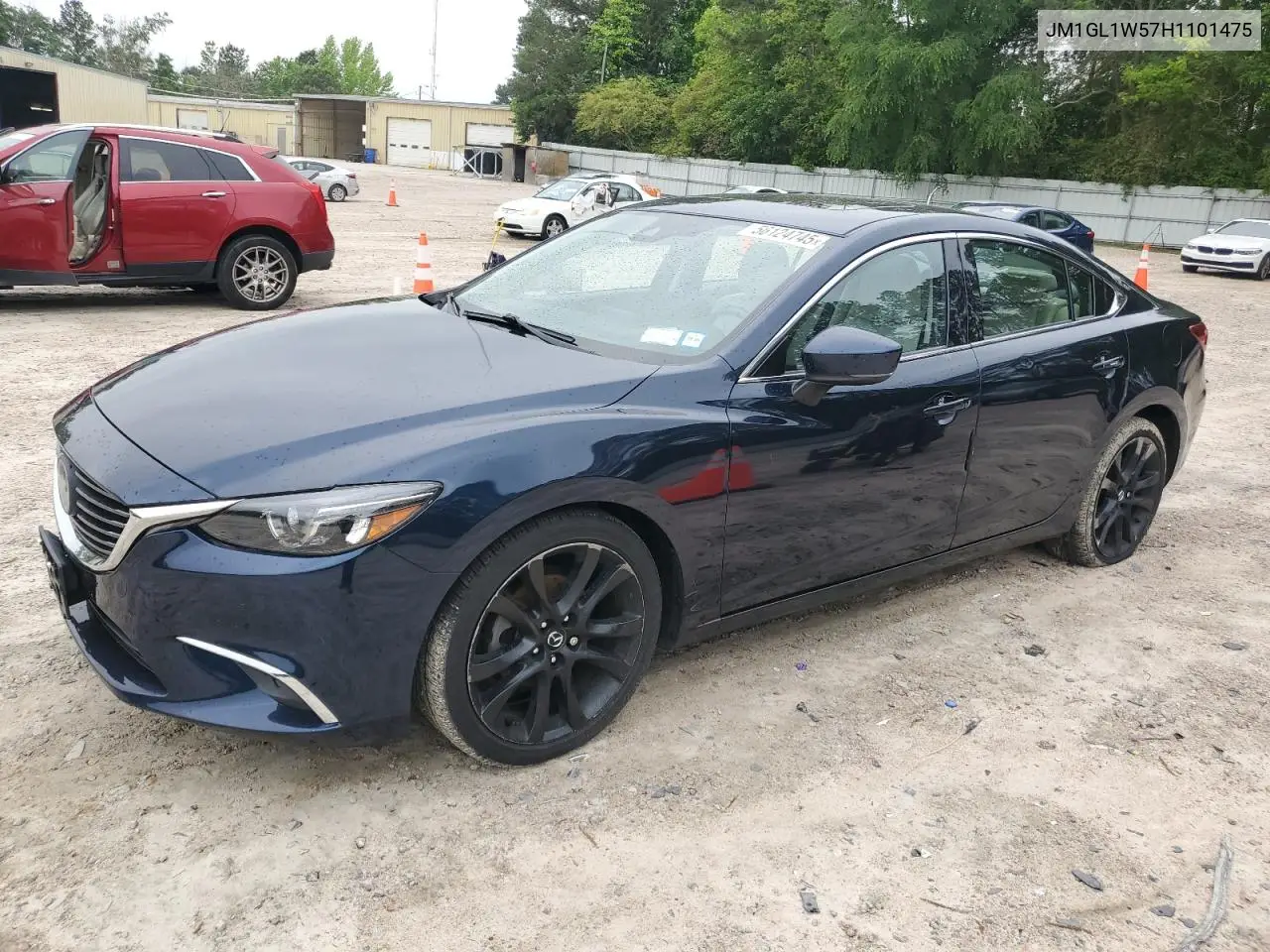 2017 Mazda 6 Grand Touring VIN: JM1GL1W57H1101475 Lot: 56124745
