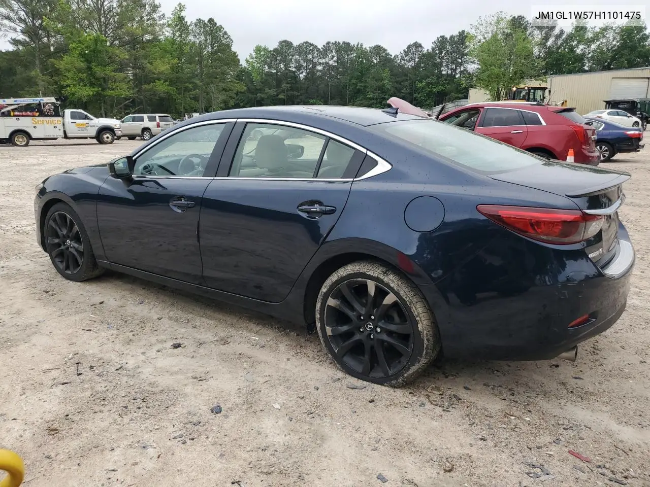 2017 Mazda 6 Grand Touring VIN: JM1GL1W57H1101475 Lot: 56124745