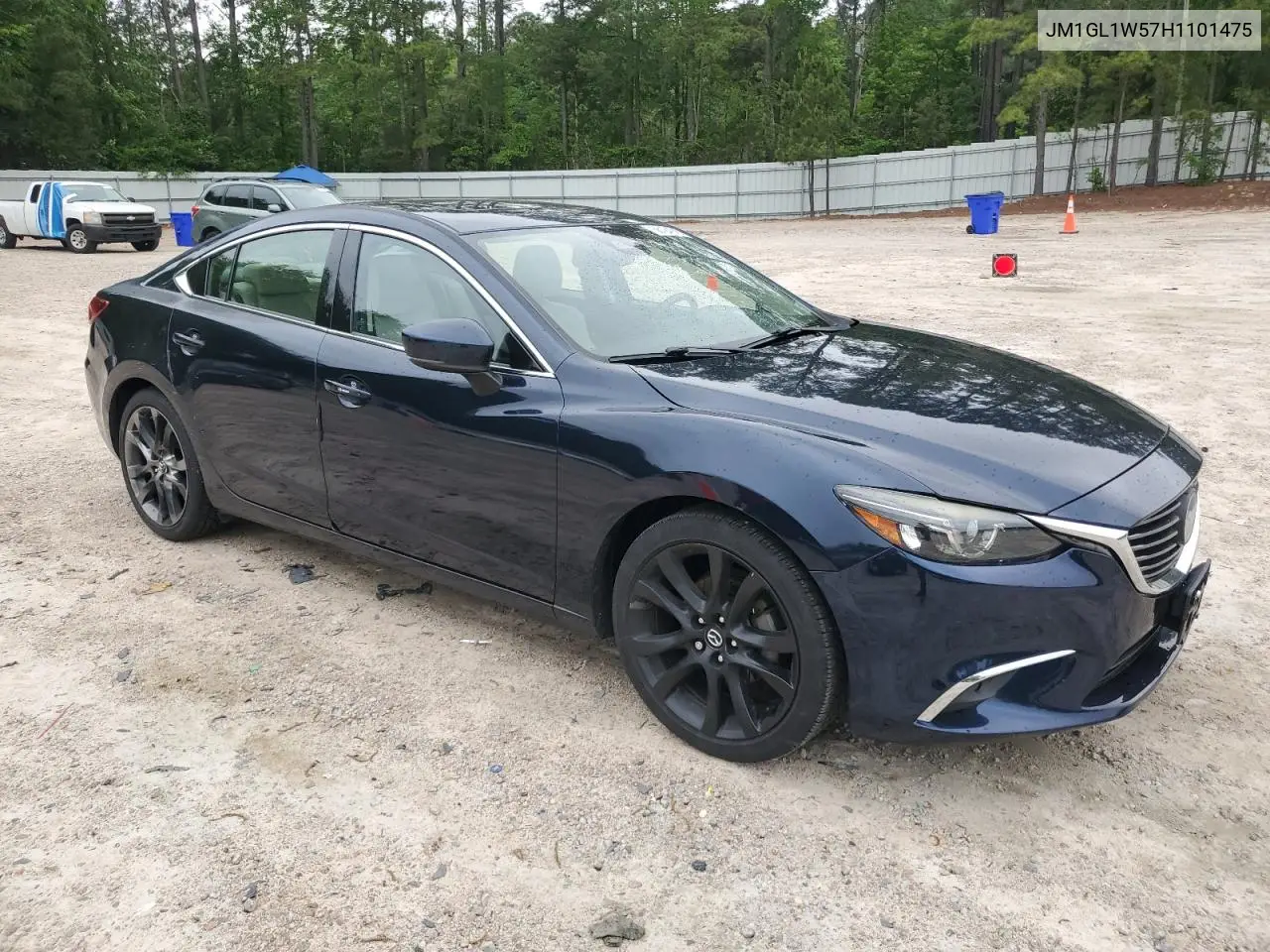 2017 Mazda 6 Grand Touring VIN: JM1GL1W57H1101475 Lot: 56124745