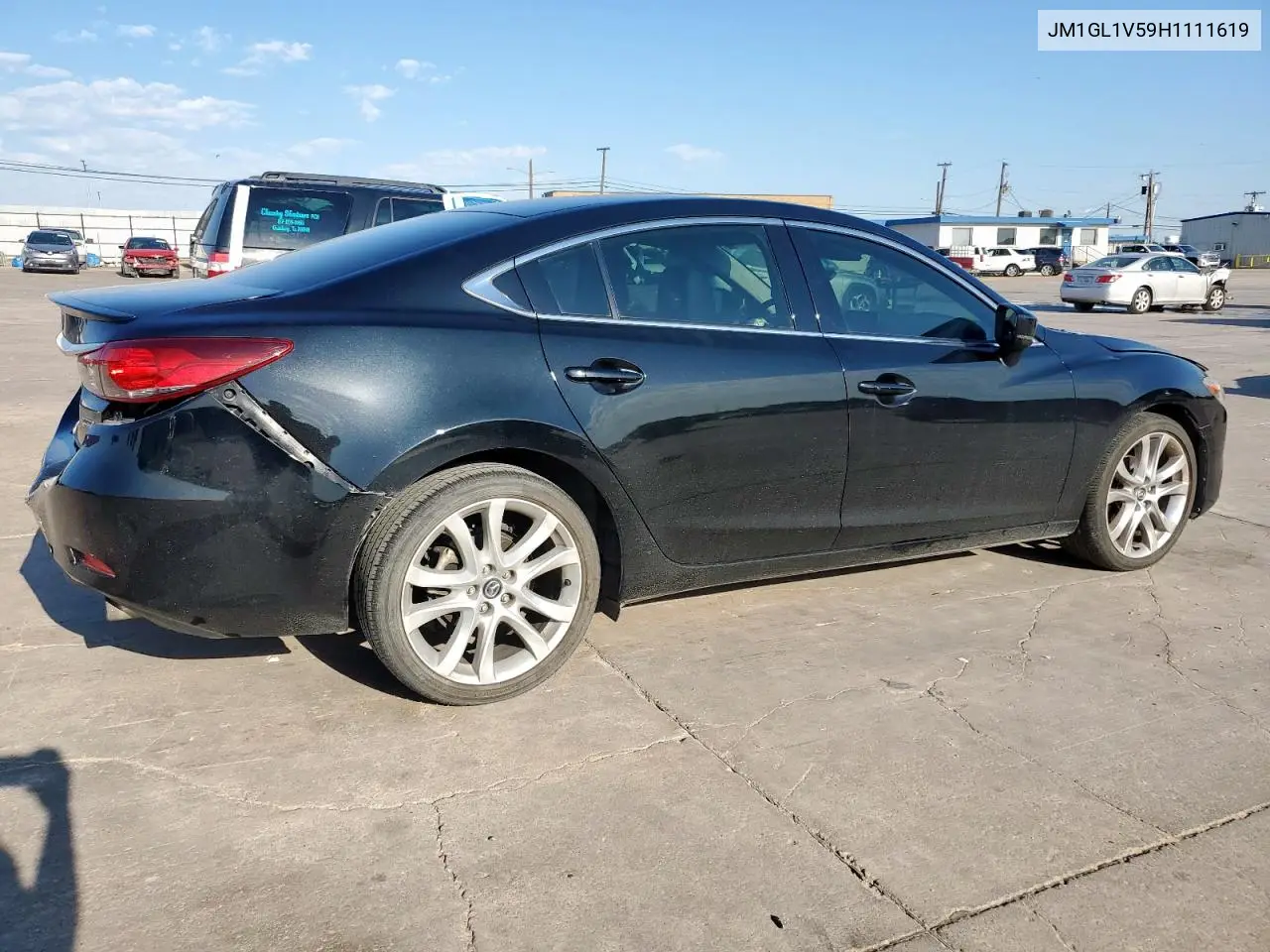 2017 Mazda 6 Touring VIN: JM1GL1V59H1111619 Lot: 56768285