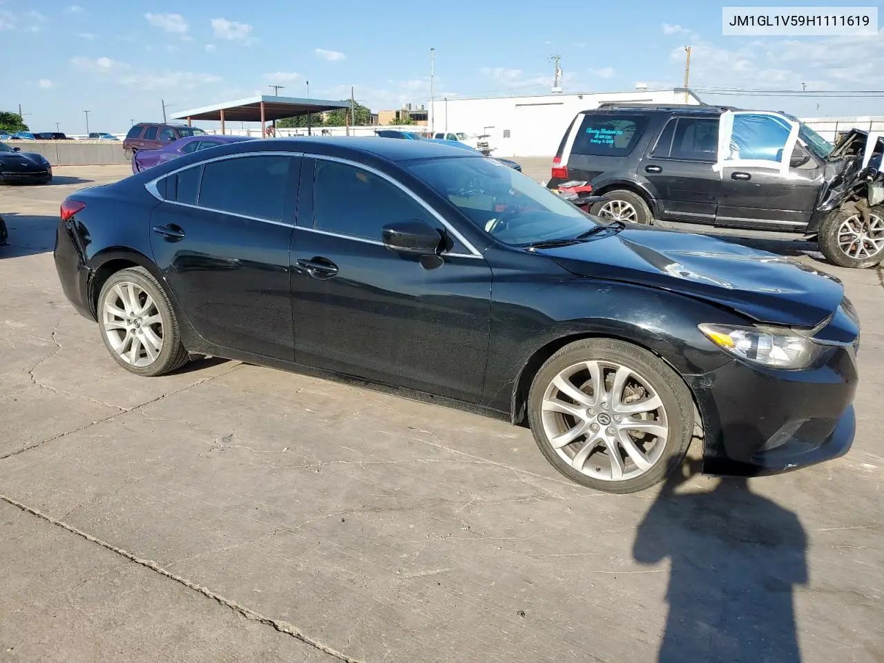 2017 Mazda 6 Touring VIN: JM1GL1V59H1111619 Lot: 56768285