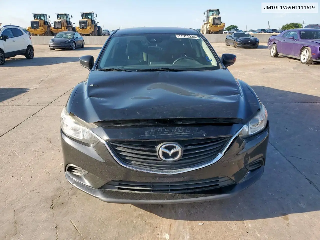 2017 Mazda 6 Touring VIN: JM1GL1V59H1111619 Lot: 56768285