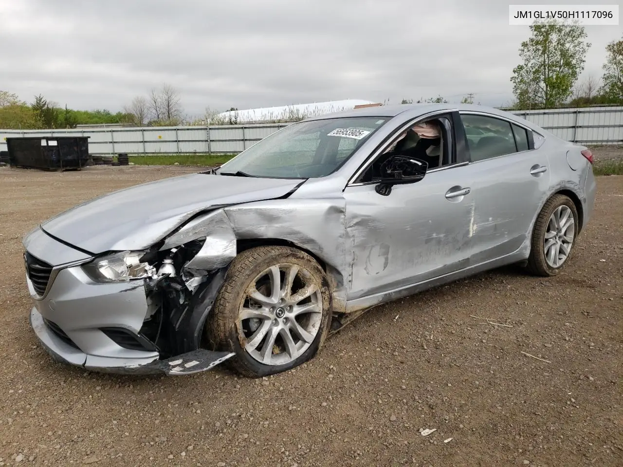 2017 Mazda 6 Touring VIN: JM1GL1V50H1117096 Lot: 56953905