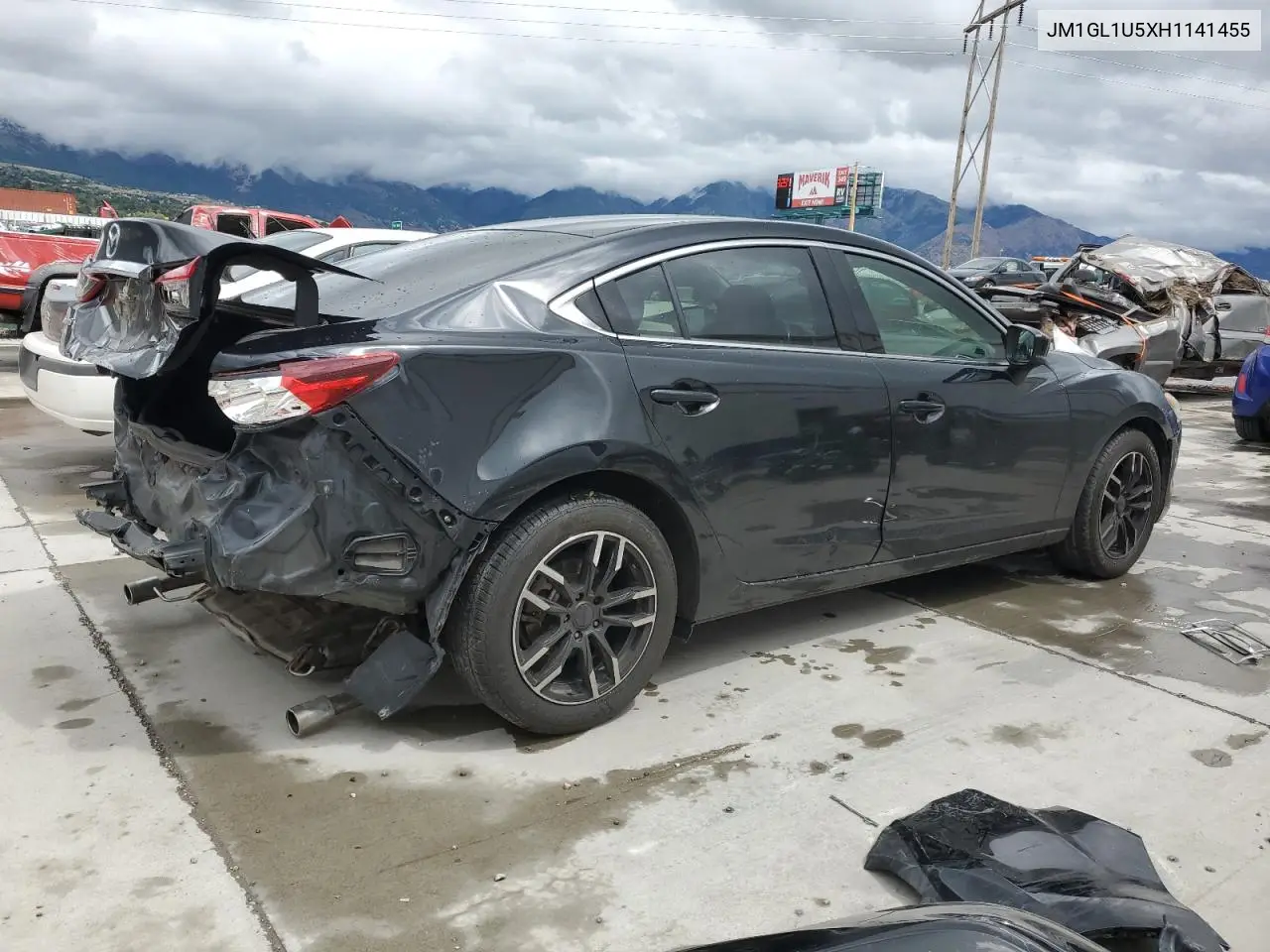 jm1gl1u5xh1141455 JM1GL1U5XH1141455 2017 Mazda 6 Sport