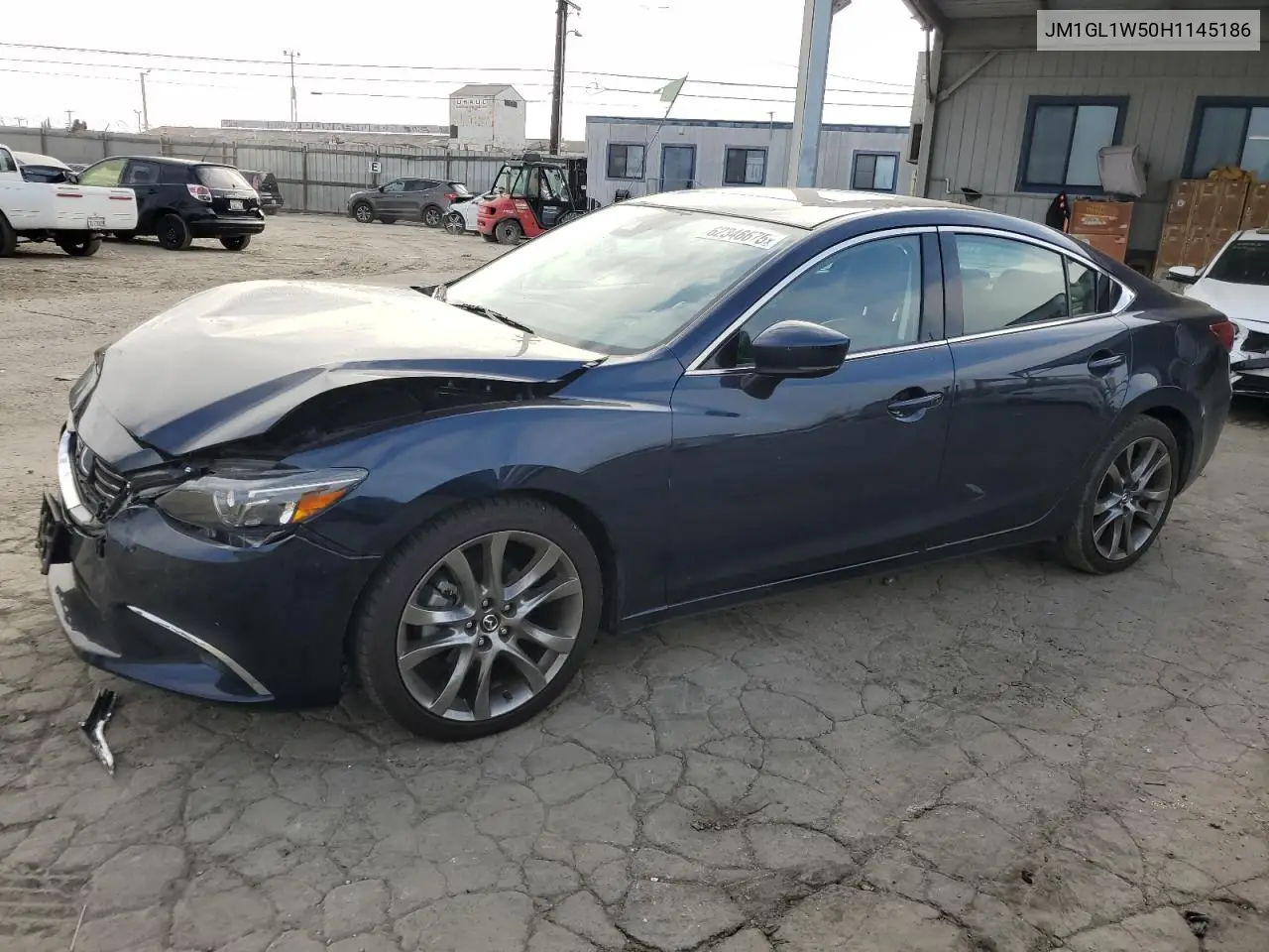 2017 Mazda 6 Grand Touring VIN: JM1GL1W50H1145186 Lot: 62346675