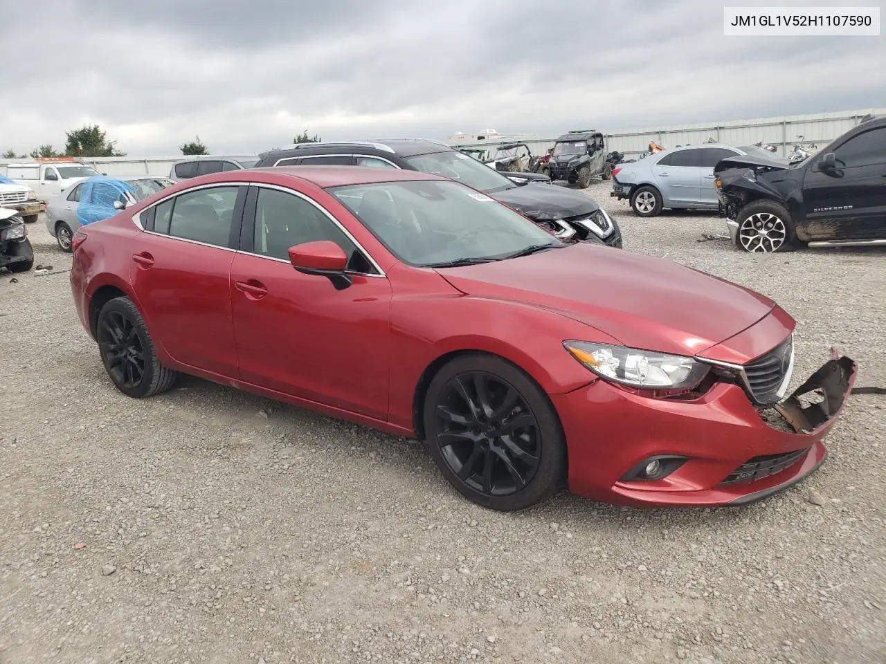 2017 Mazda 6 Touring VIN: JM1GL1V52H1107590 Lot: 62860195
